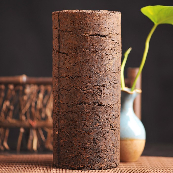 Pillar tea pu erh shape